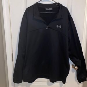 Men’s Under Armour cold gear 1/4 zip pull over
